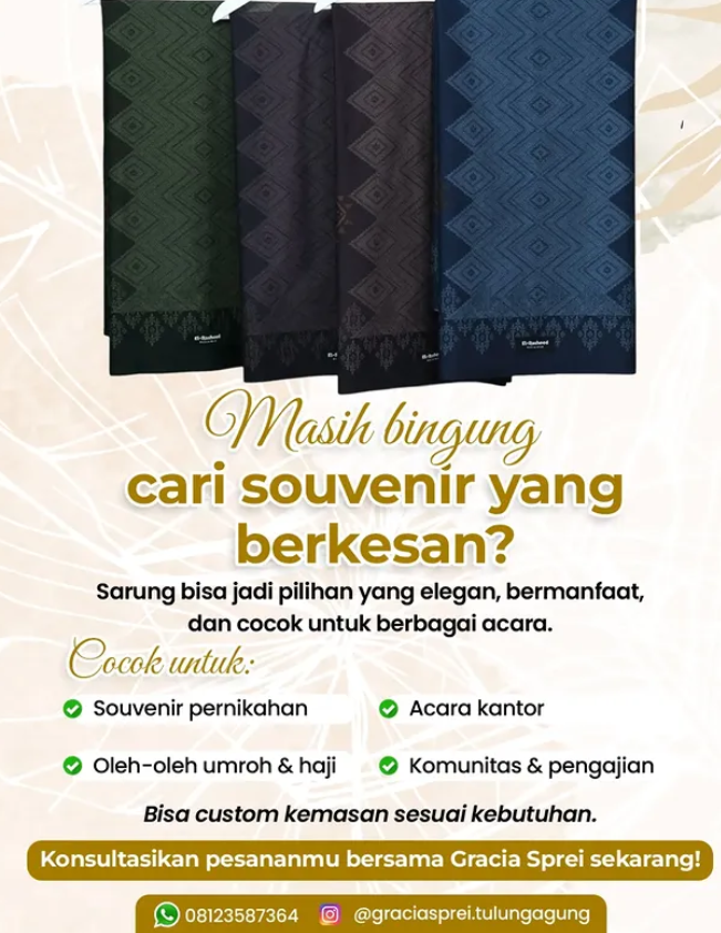 <p>Souvenir yang paling berkesan adalah yang benar